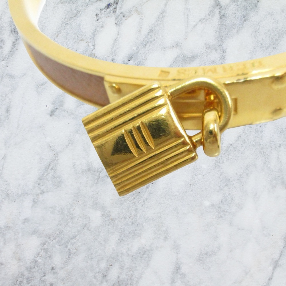 HERMES Pre-Owned Kelly Cadena Bangle with H charm - Picture 4 of 9